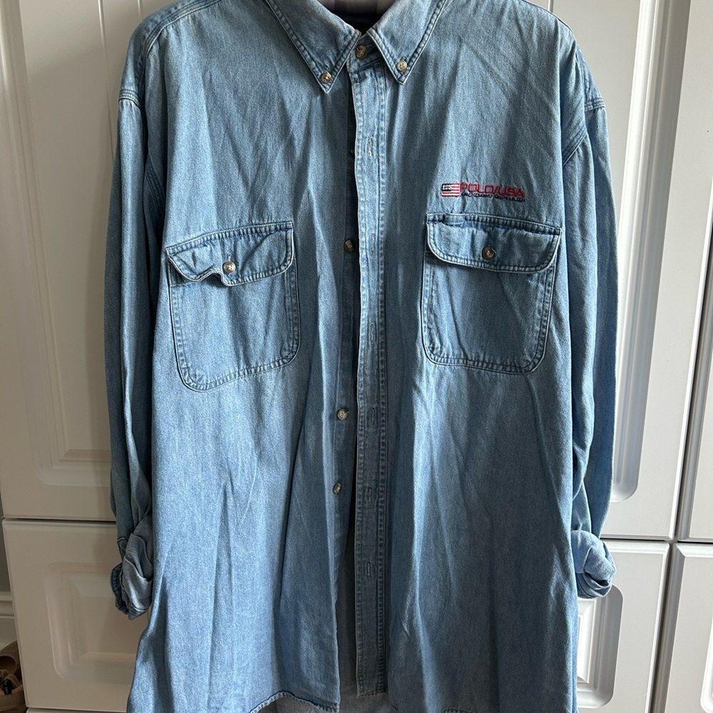 Ralph Lauren Light Blue Denim Shirt